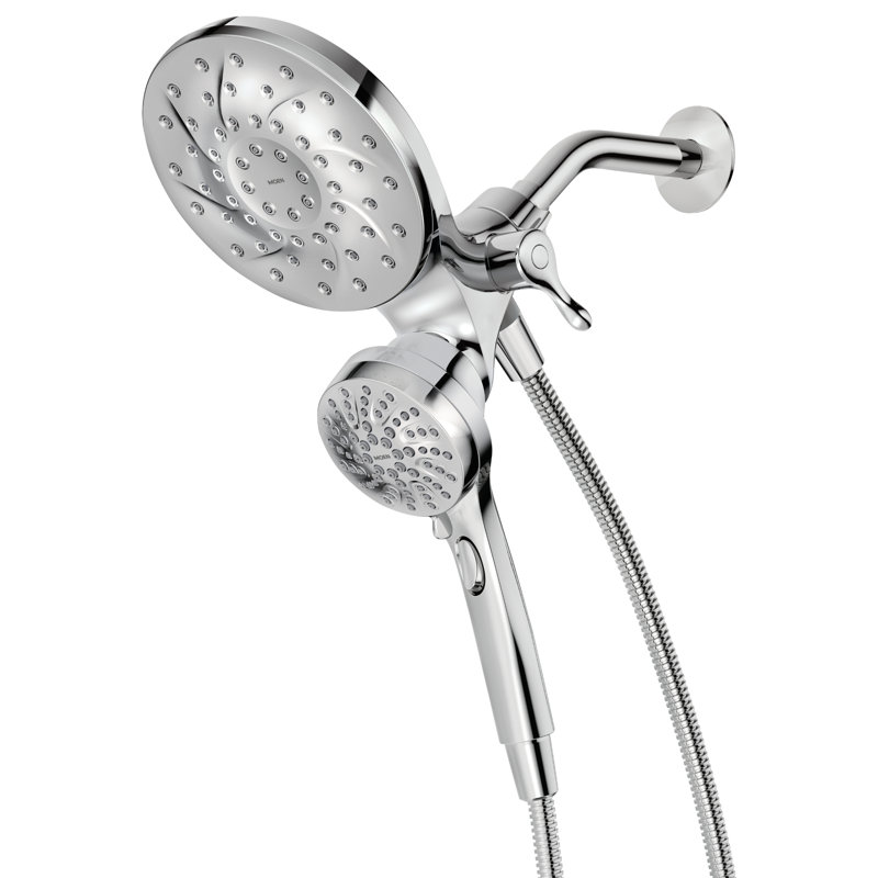 Moen Engage Multi Function Dual Shower Head with & Reviews Wayfair Canada